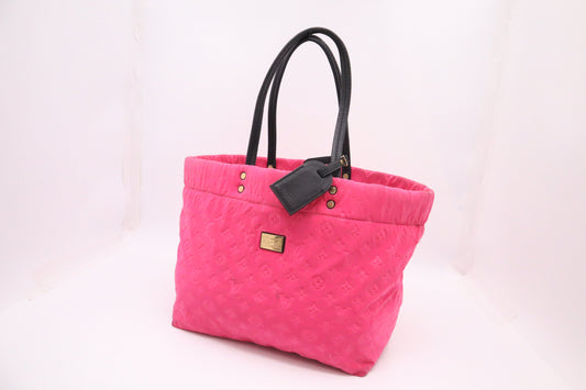 Louis Vuitton Scuba Neoprene Pink GM Handbag