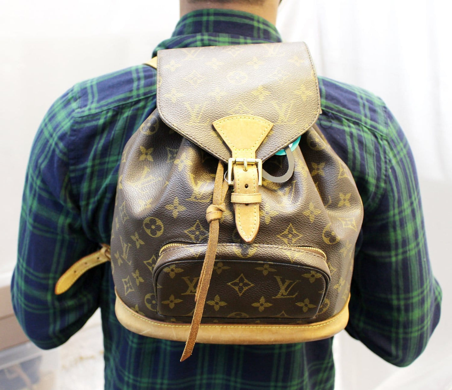 Louis Montsouris Pm Backpack Canvas Monogram