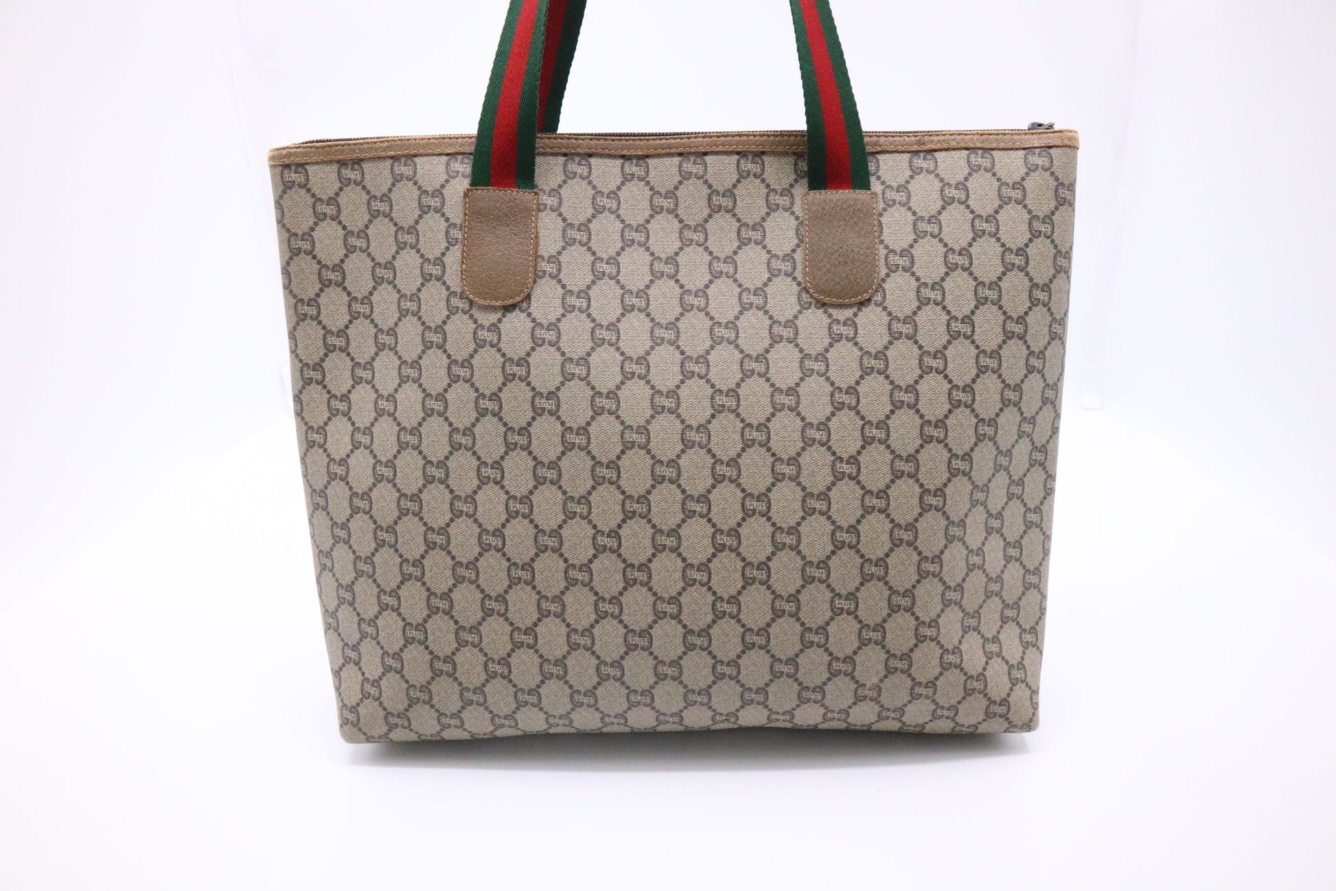 Gucci Plus Sherry Line GG Canvas Shoulder Bag