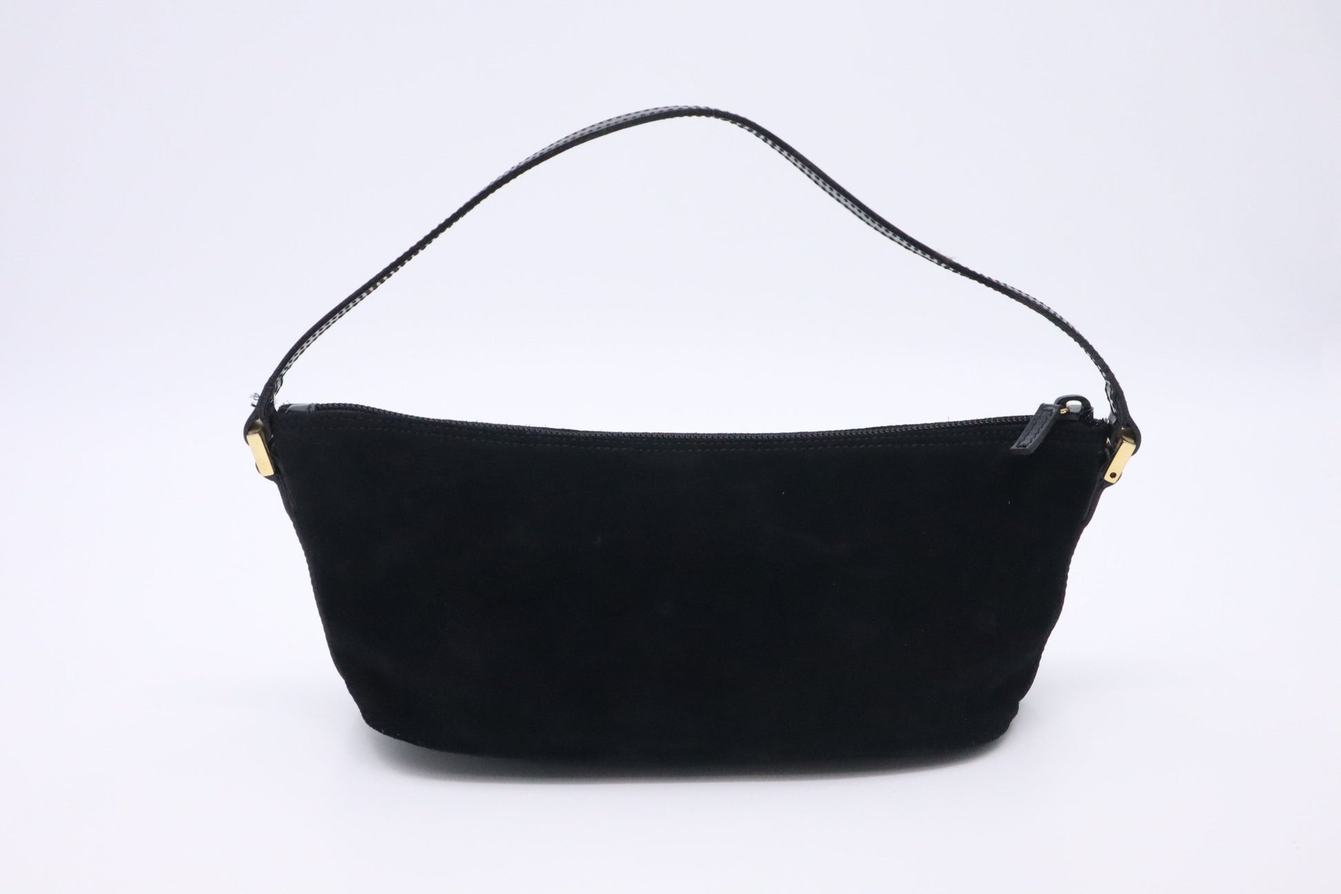Gucci Boat Suede Black Handbag