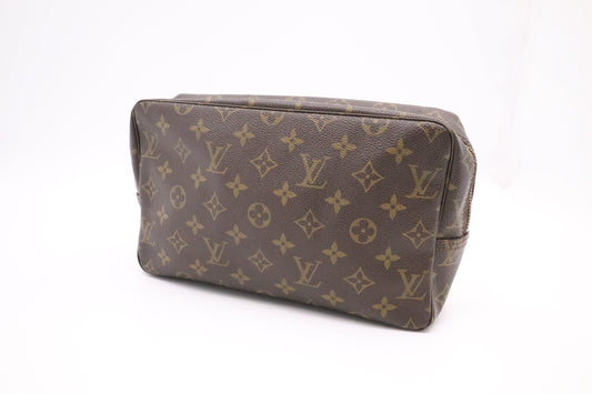 Louis Vuitton Trousse 28 Monogram Canvas Handbag