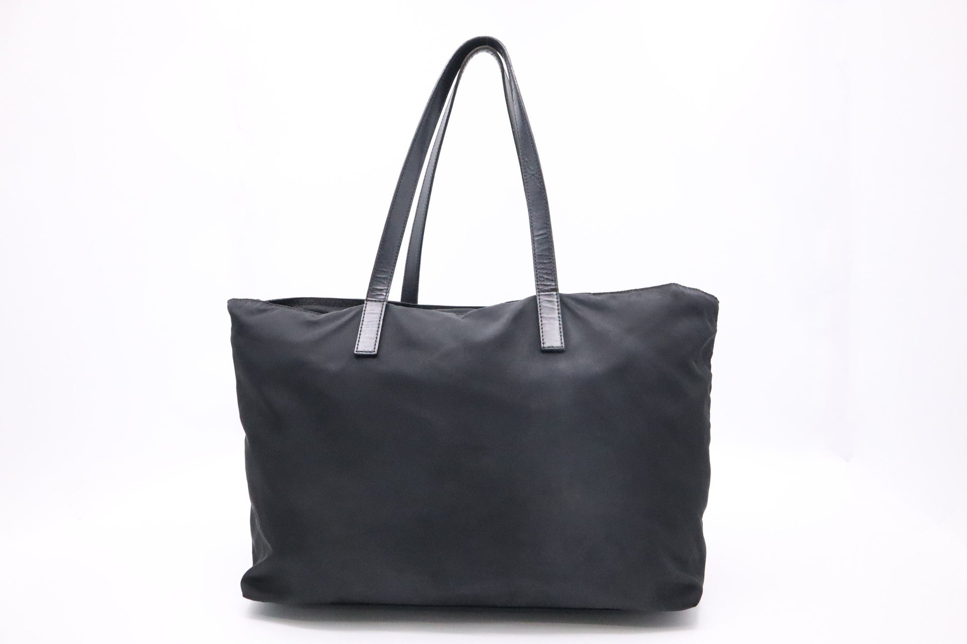 Prada Tote In Handbag Nylon Black Tote Bag