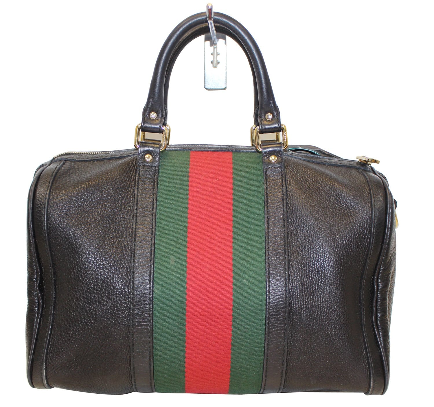 Gucci Web Boston Bag With Signature Web Medium Travel Bag