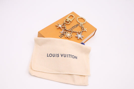 Louis Vuitton Snowflakes Charm Key Chain