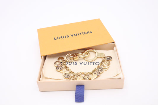 Louis Vuitton Porte Cles Chaine Pastilles Charm Key Chain