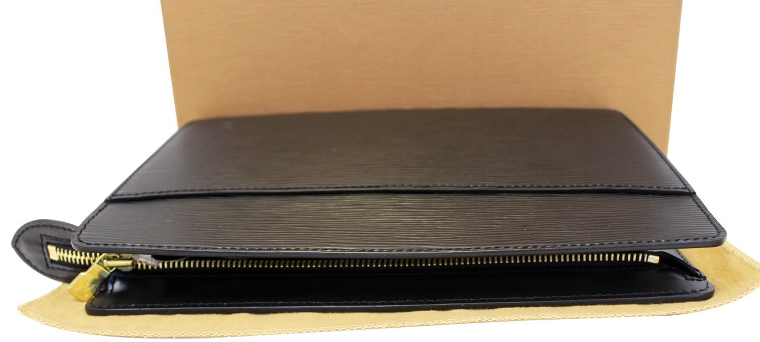 Louis Epi Pochette Homme Clutch Leather Clutch Bag
