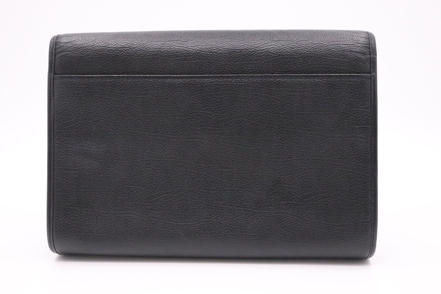 YSL Saint Laurent Clutch In Leather Black Clutch Bag In Black Leather