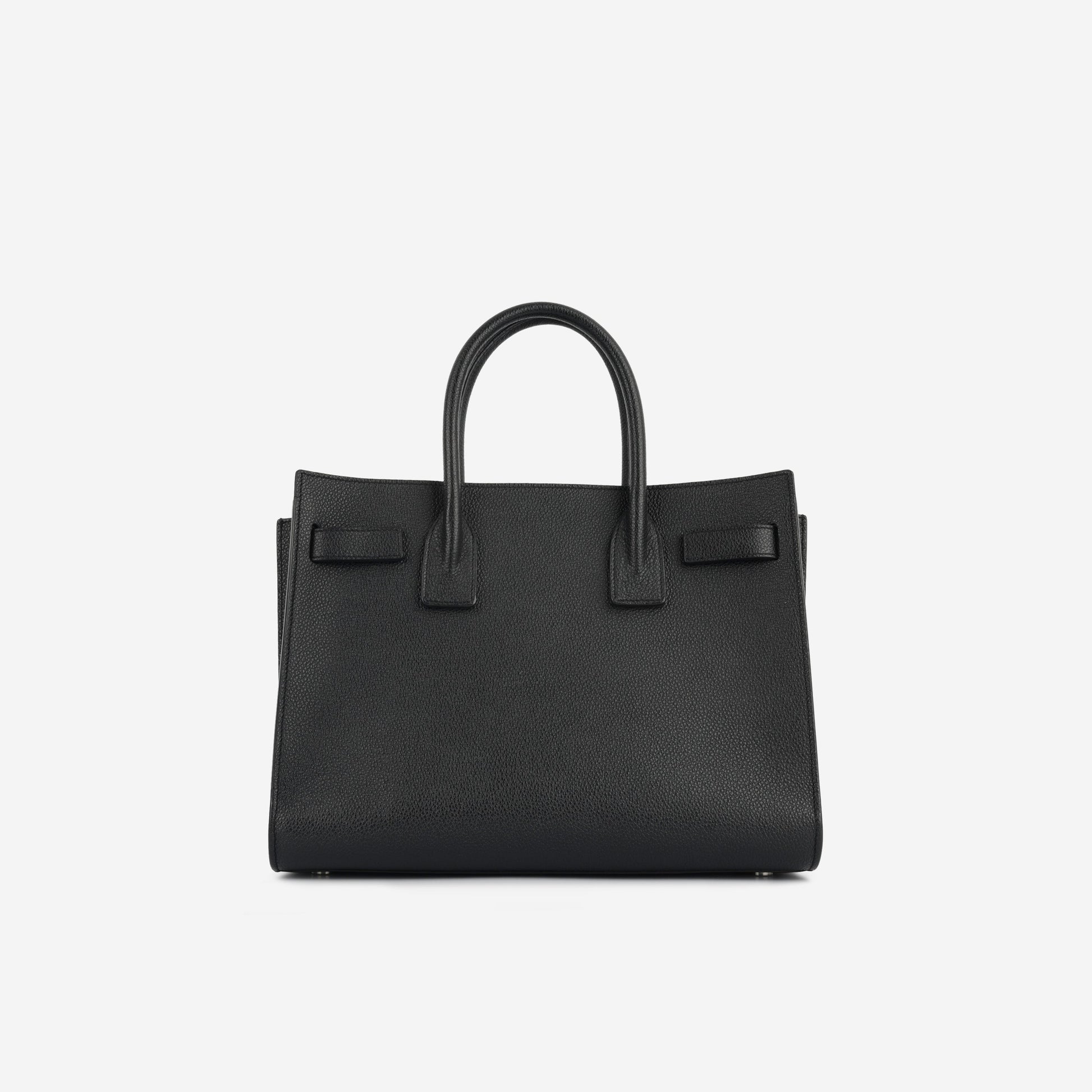 YSL Saint Laurent Sac De Jour Crossbody Bag Baby Black Taurillon Shw