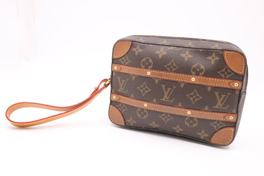 Louis Vuitton Soft Trunk Monogram Canvas Handbag