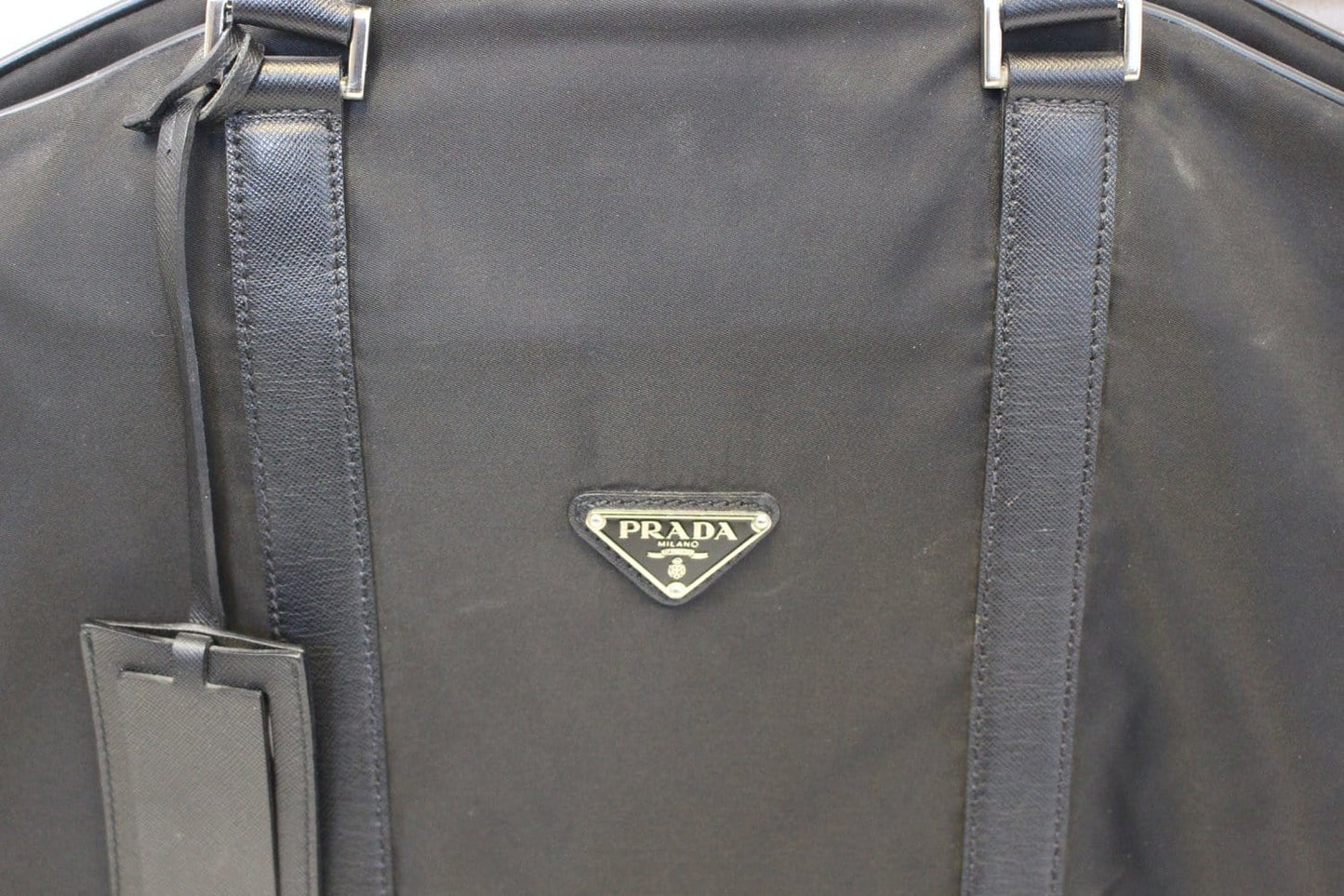 Convertible Garment Travel Bag Nylon Black