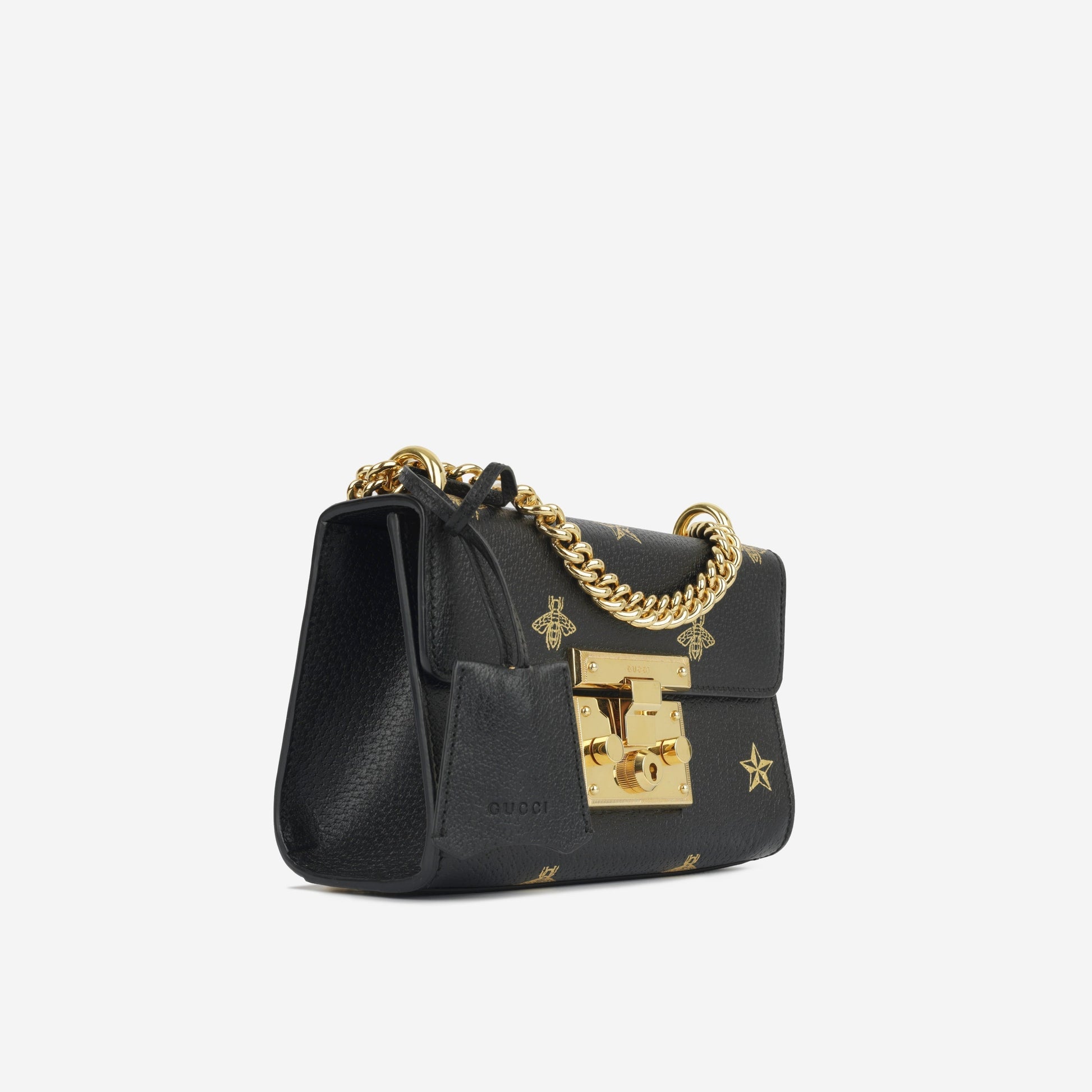 Gucci Padlock Bee Star Shoulder Bag Small Crossbody Bag