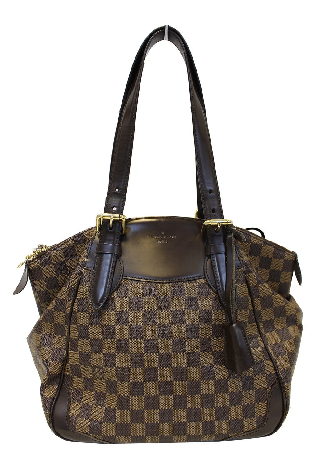 Louis Shoulder Bag Damier Ebene Verona Mm