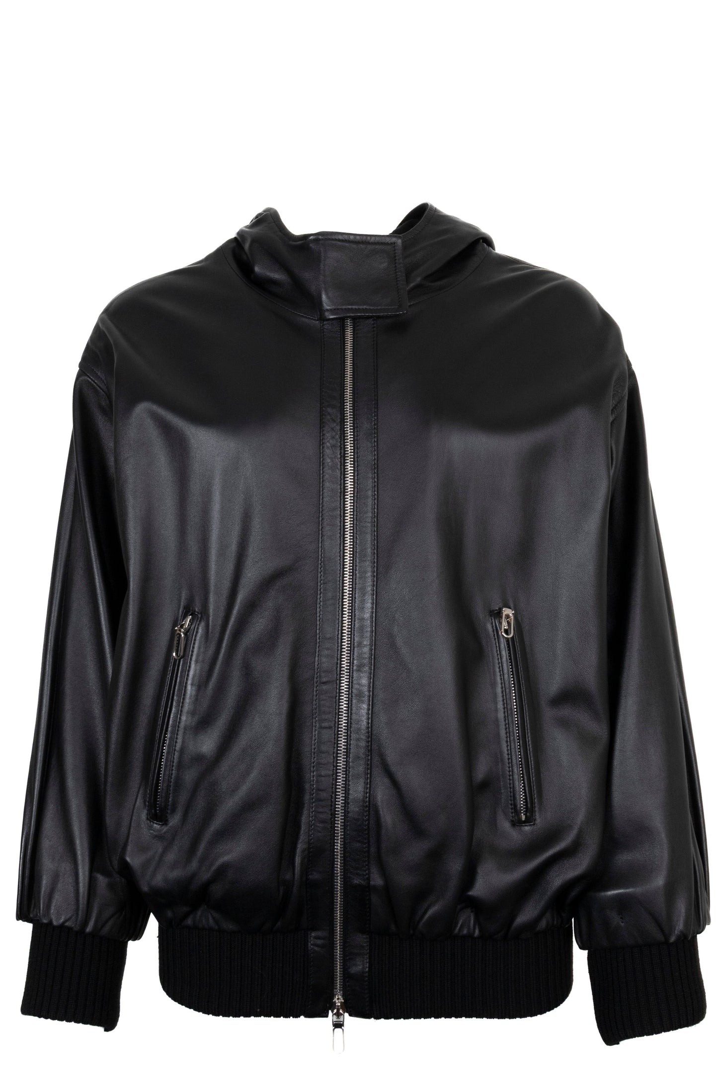 Dior Bomber Jacket Leather Black Handbag
