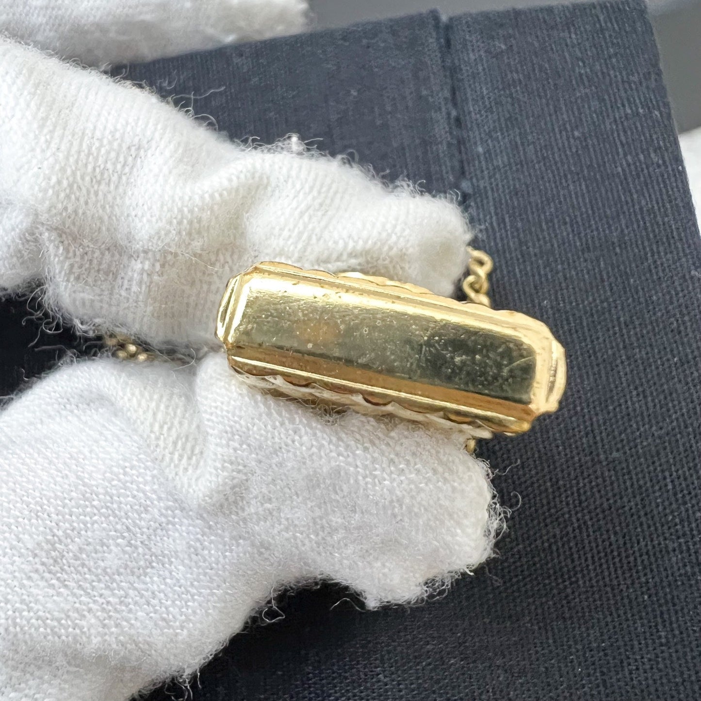 Perfume Bottle Necklace in AGHW Signature