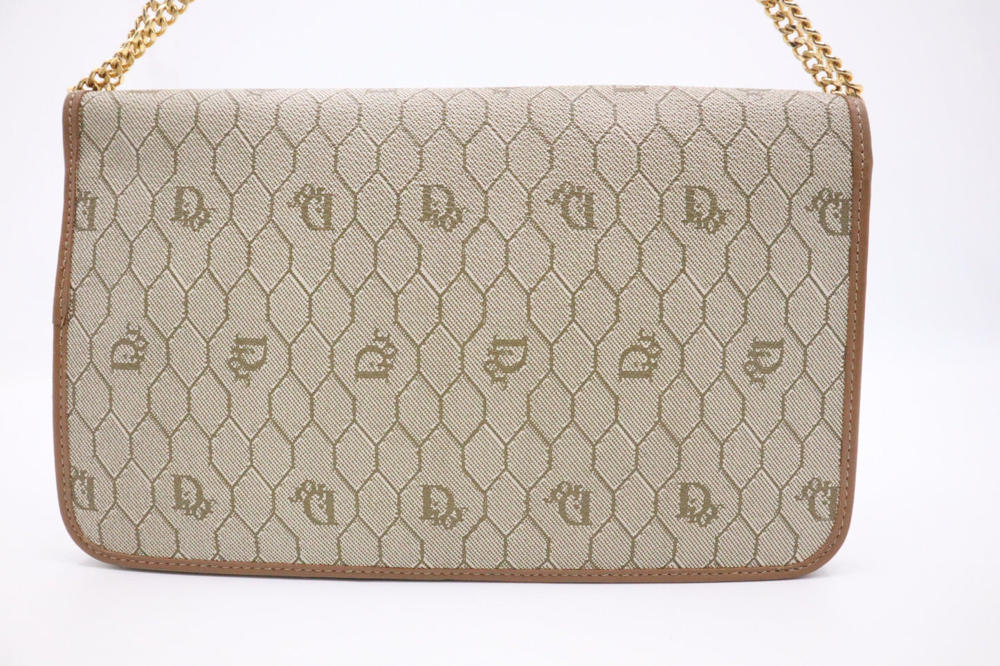 Dior Shoulder Bag In Honeycomb Canvas