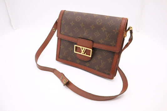 Louis Vuitton Sac Dauphine Monogram Canvas Handbag Monogram Canvas