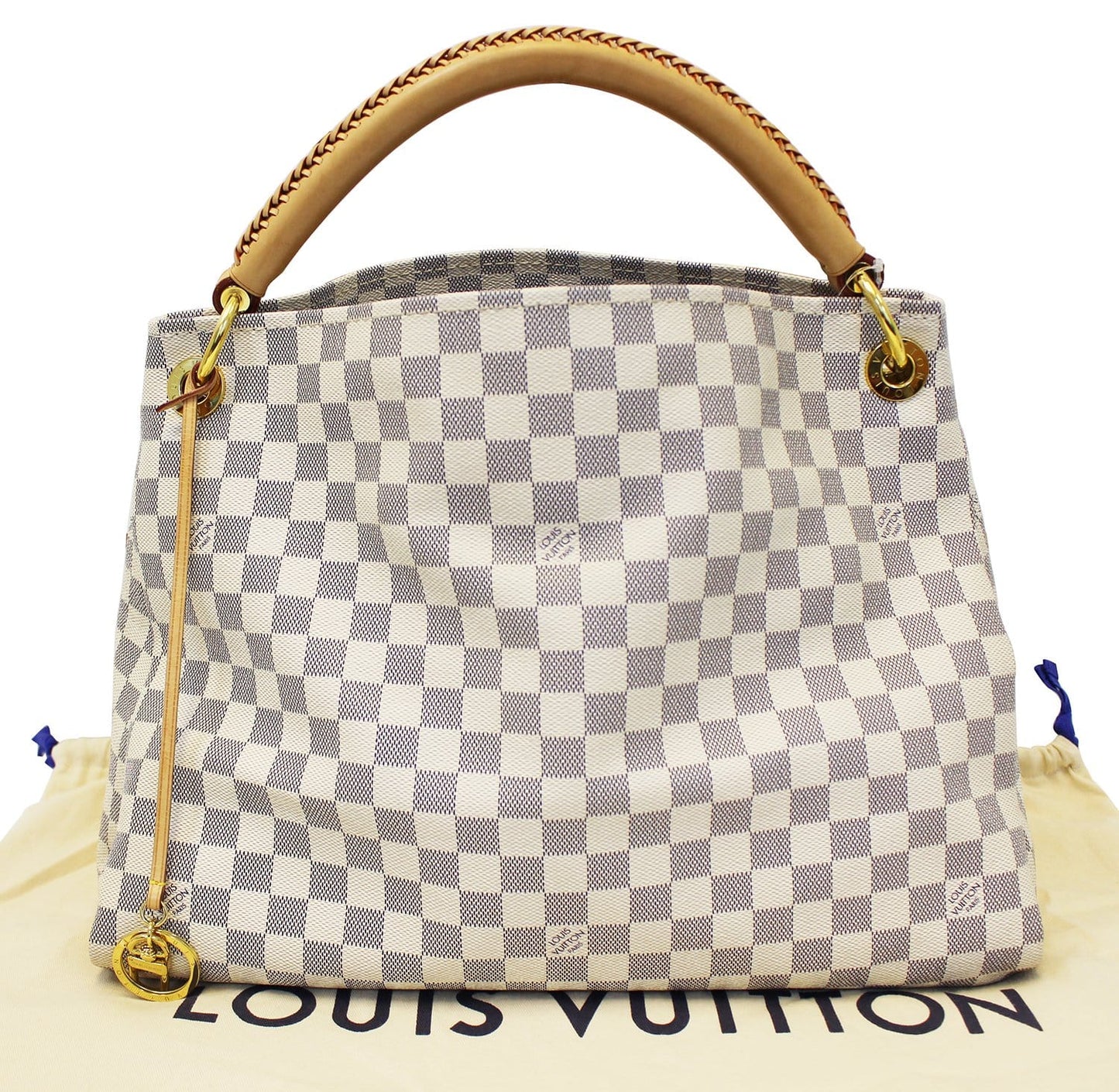 Louis Artsy Mm Damier Azur Shoulder Handbag Shoulder Bag