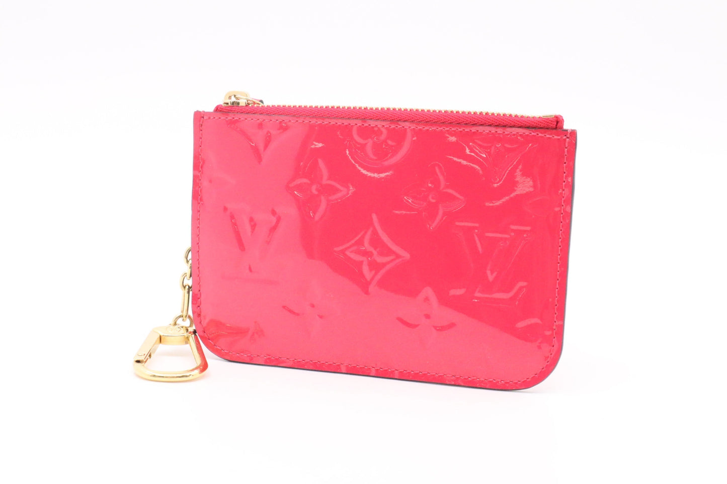 Louis Vuitton Cles NM Rose Pop Vernis Leather Handbag