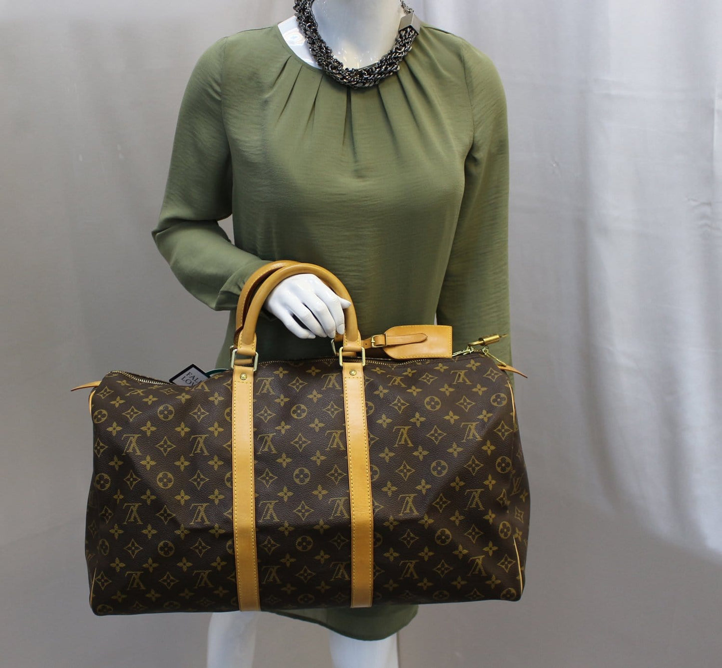 Louis Keepall Travel Bag Canvas Monogram Bag Tt2334
