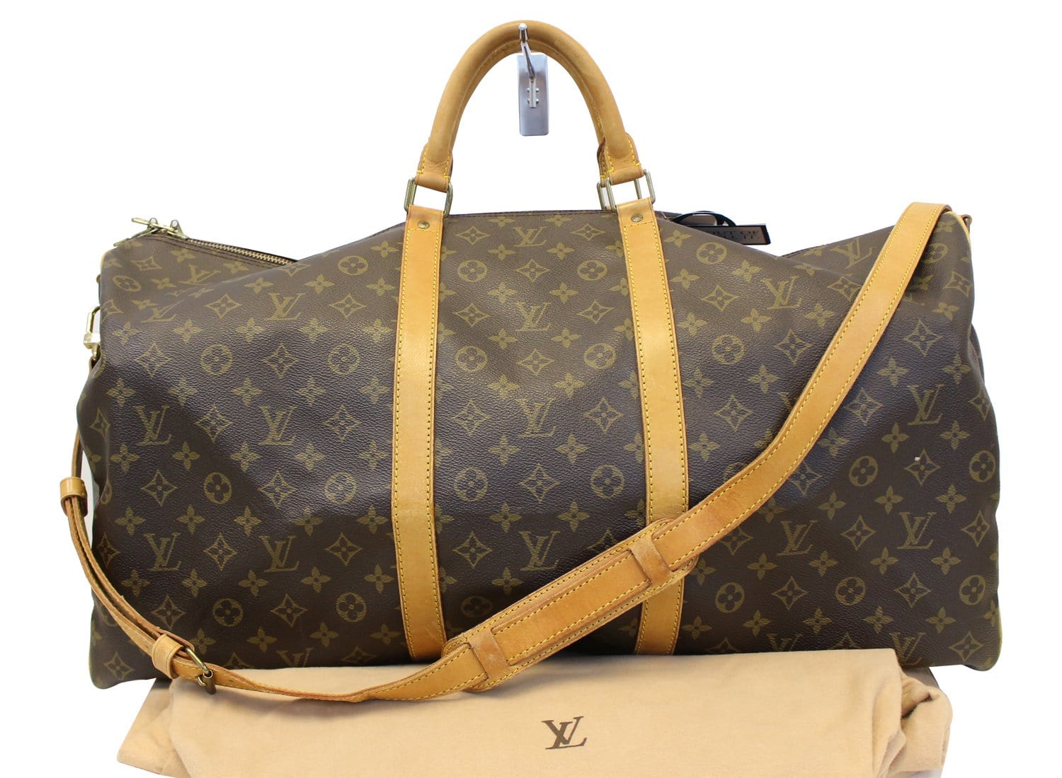 Louis Keepall Bandouliere Travel Bag Canvas Monogram Shoulder Bag