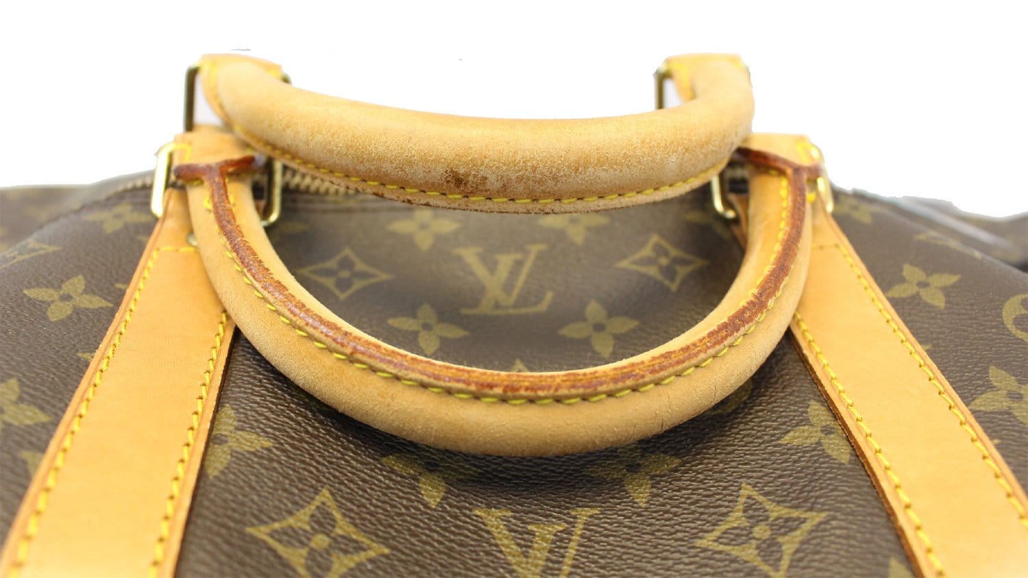 Louis Keepall Bandouliere Travel Bag Canvas Monogram Shoulder Bag
