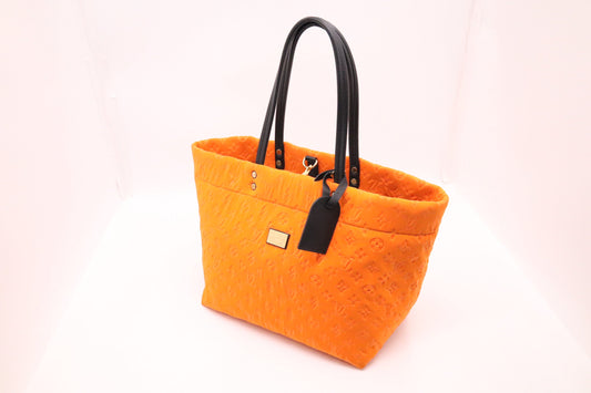 Louis Vuitton Scuba Neoprene Orange GM Handbag