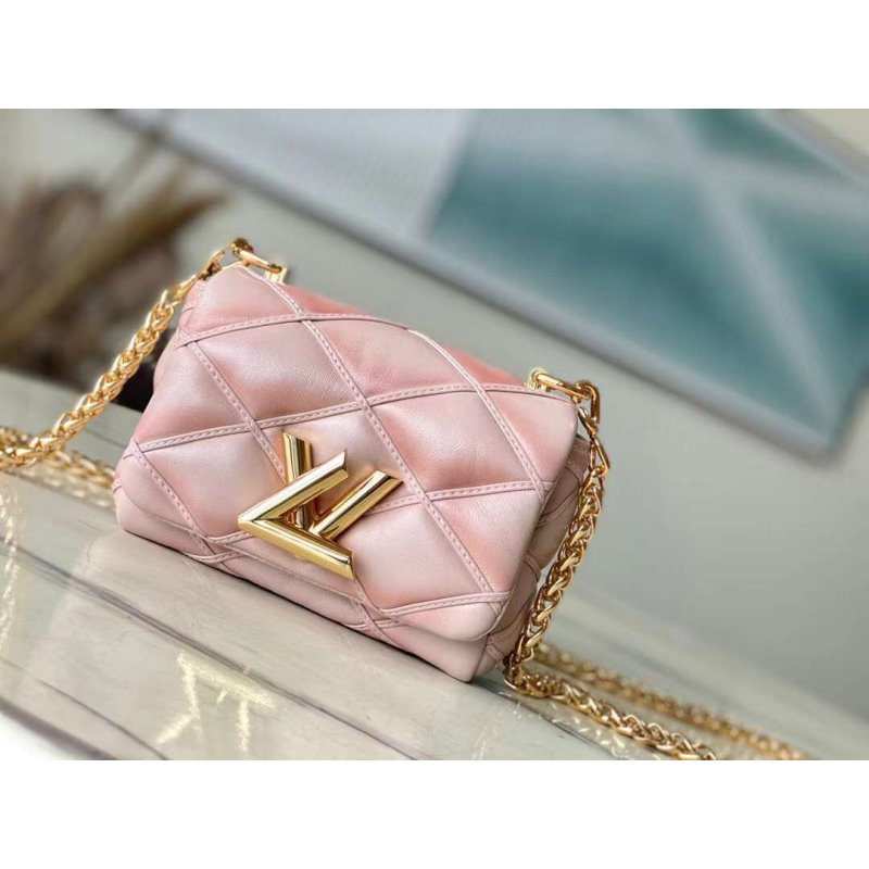 Louis Vuitton Mm Malletage Hand Bag Leather Travel Bag