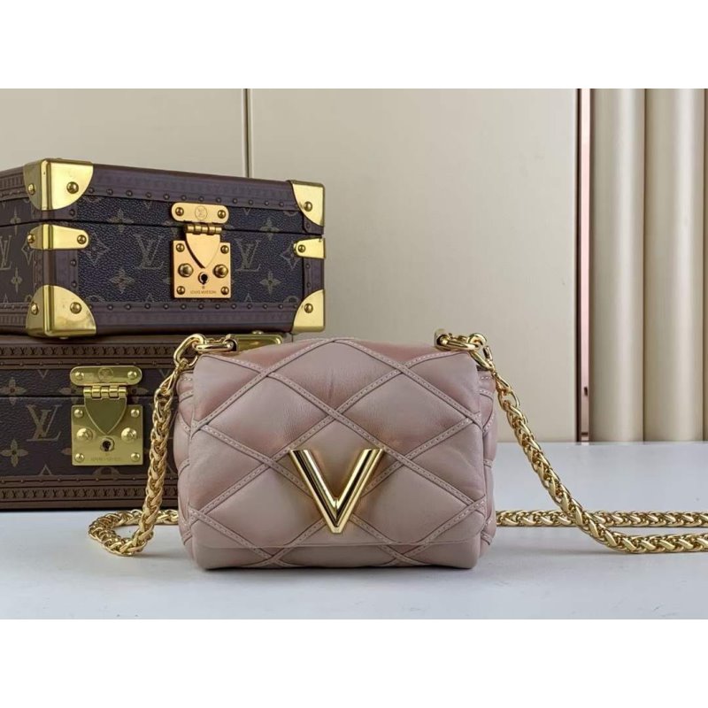 Louis Vuitton Mm Malletage Hand Bag Leather Travel Bag Bag Bg00008