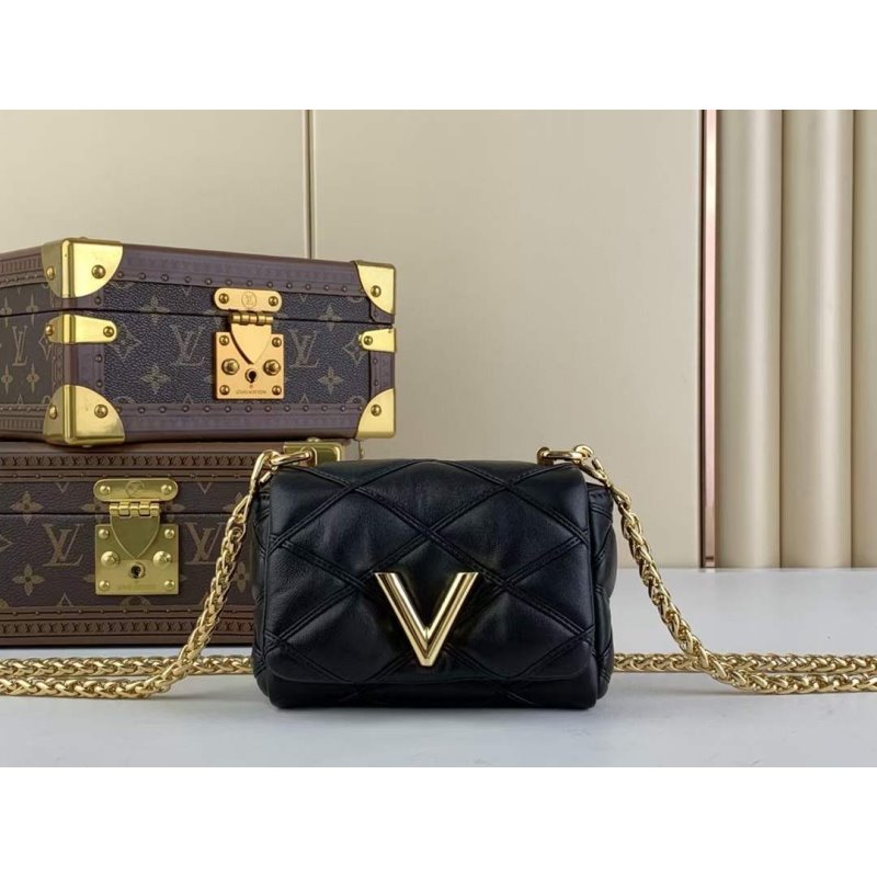 Louis Vuitton Mm Malletage Hand Bag Leather Travel Bag Bg00006 1