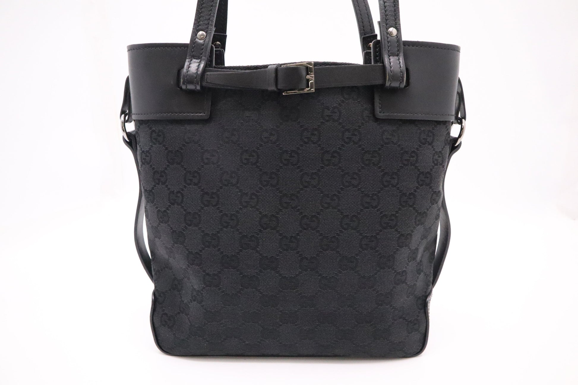 Gucci GG Canvas Black Handbag Gg Canvas