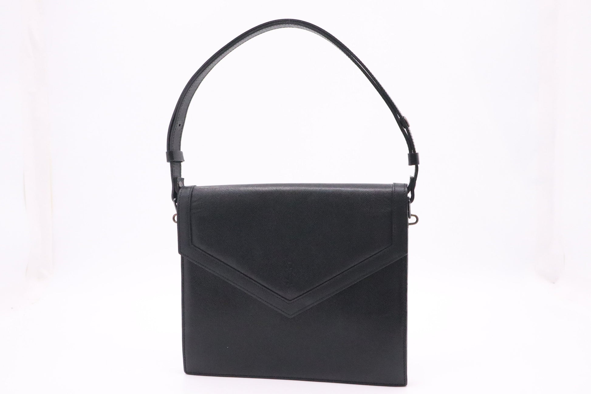 YSL Saint Laurent Shoulder Bag In Leather Black