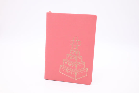 Louis Vuitton Vivienne Notebook Pink Leather Handbag