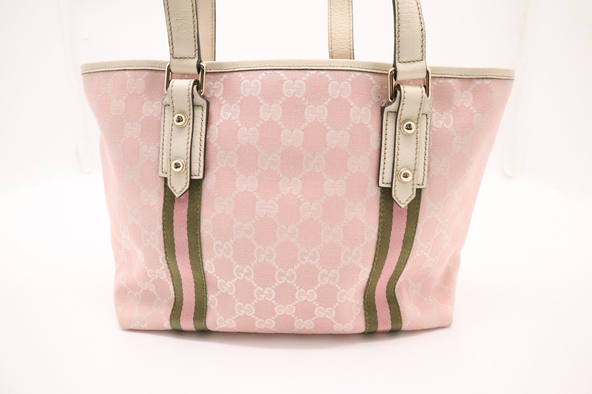 Gucci GG Canvas Pink Small Tote Bag