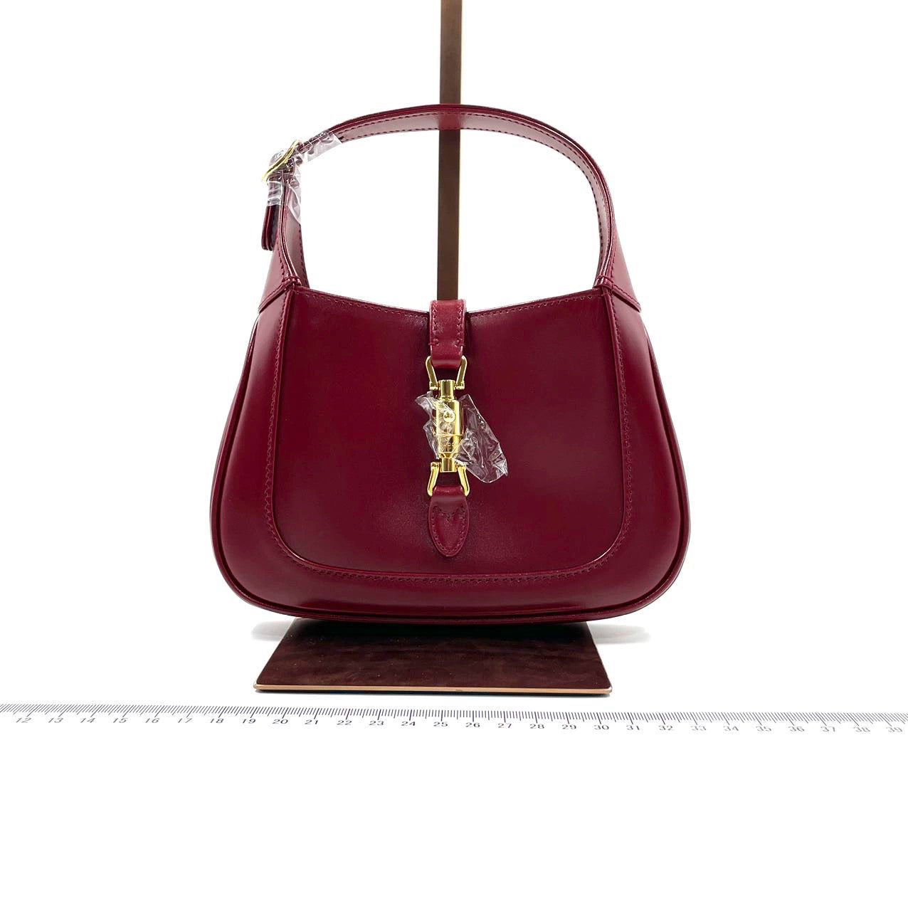 Gucci Jackie Burgundy Strap Never Worn Leather Mini Bag
