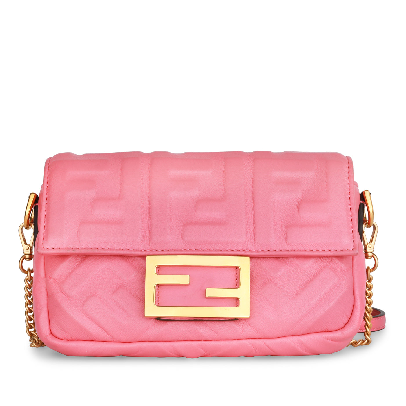 Fendi Baguette Bag Mini Shoulder Bag Baguette Bag Pink