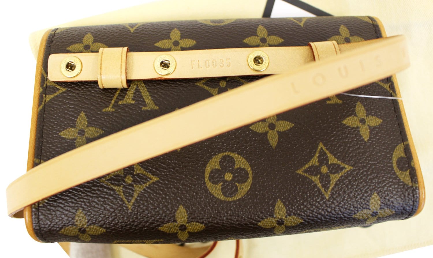 Louis Pochette Florentine Waist Bag Monogram Crossbody Bag