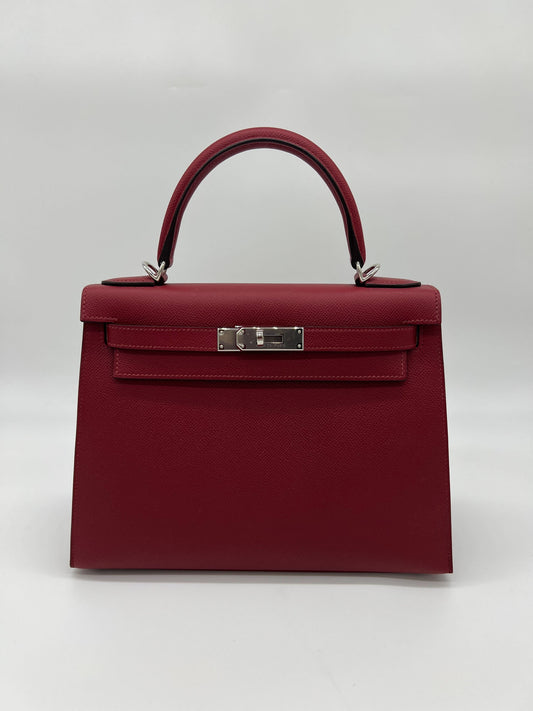 Gucci Hermes Kelly Sellier Verso Veau Epsom Aj Travel Bag
