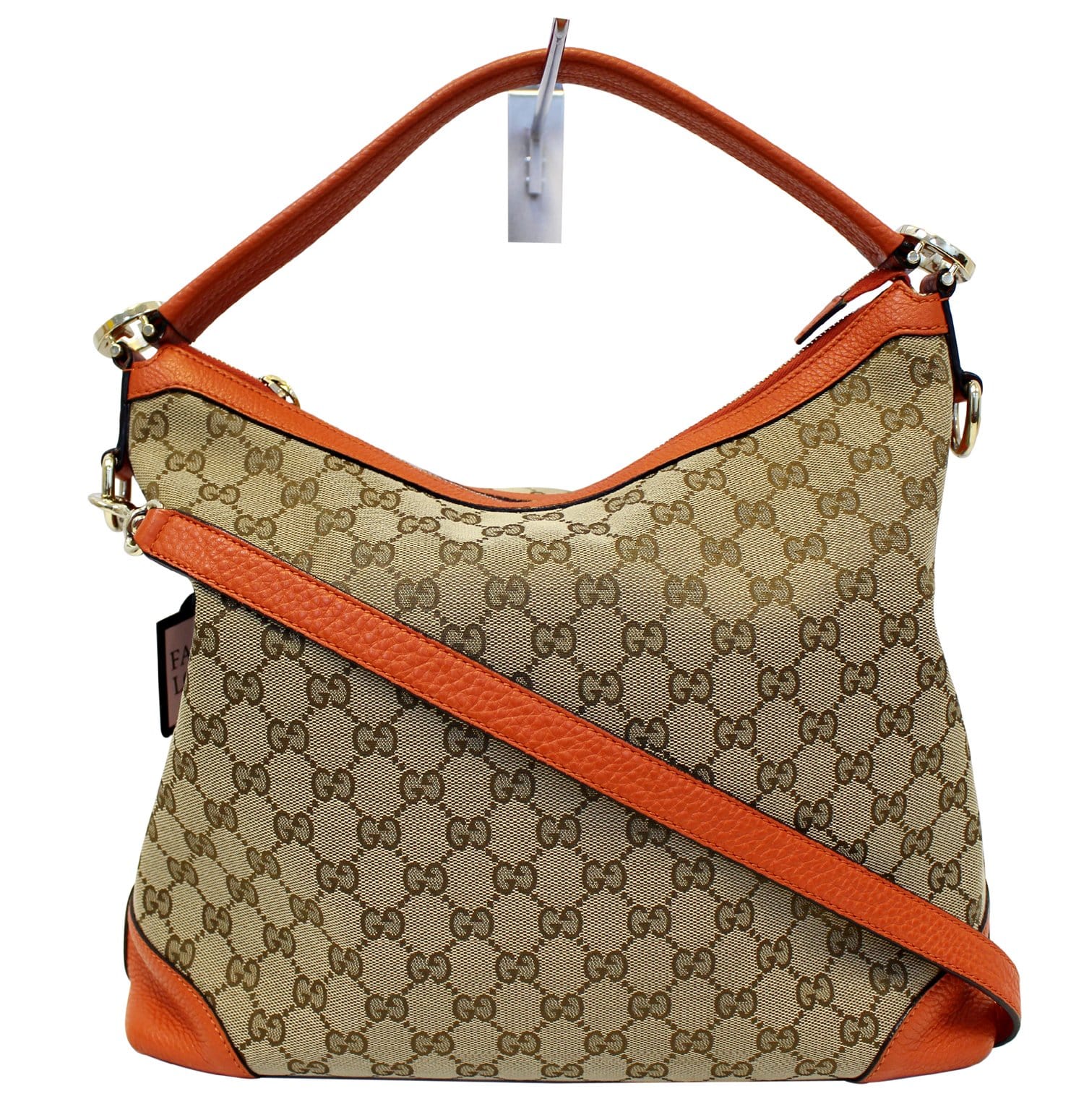 Gucci Miss Original Hobo Bag Canvas Beige Shoulder Bag