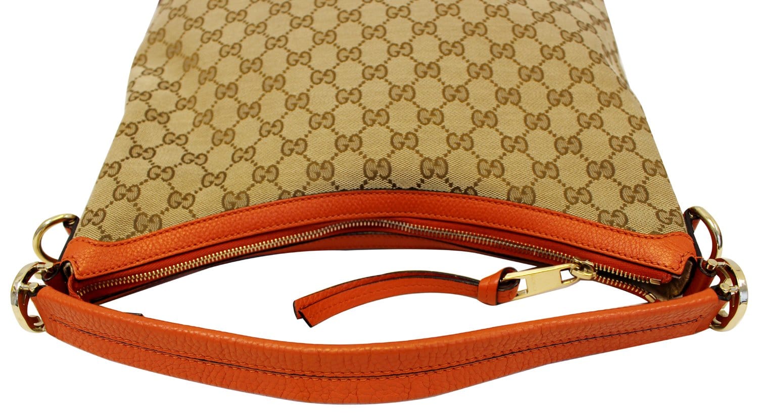 Gucci Miss Original Hobo Bag Canvas Beige Shoulder Bag