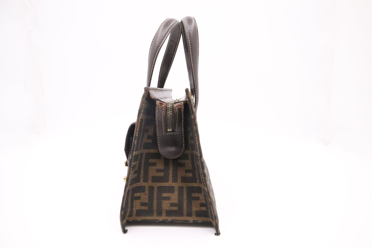 Fendi Handbag In Zucca Canvas Travel Bag Zucca Canvas 4