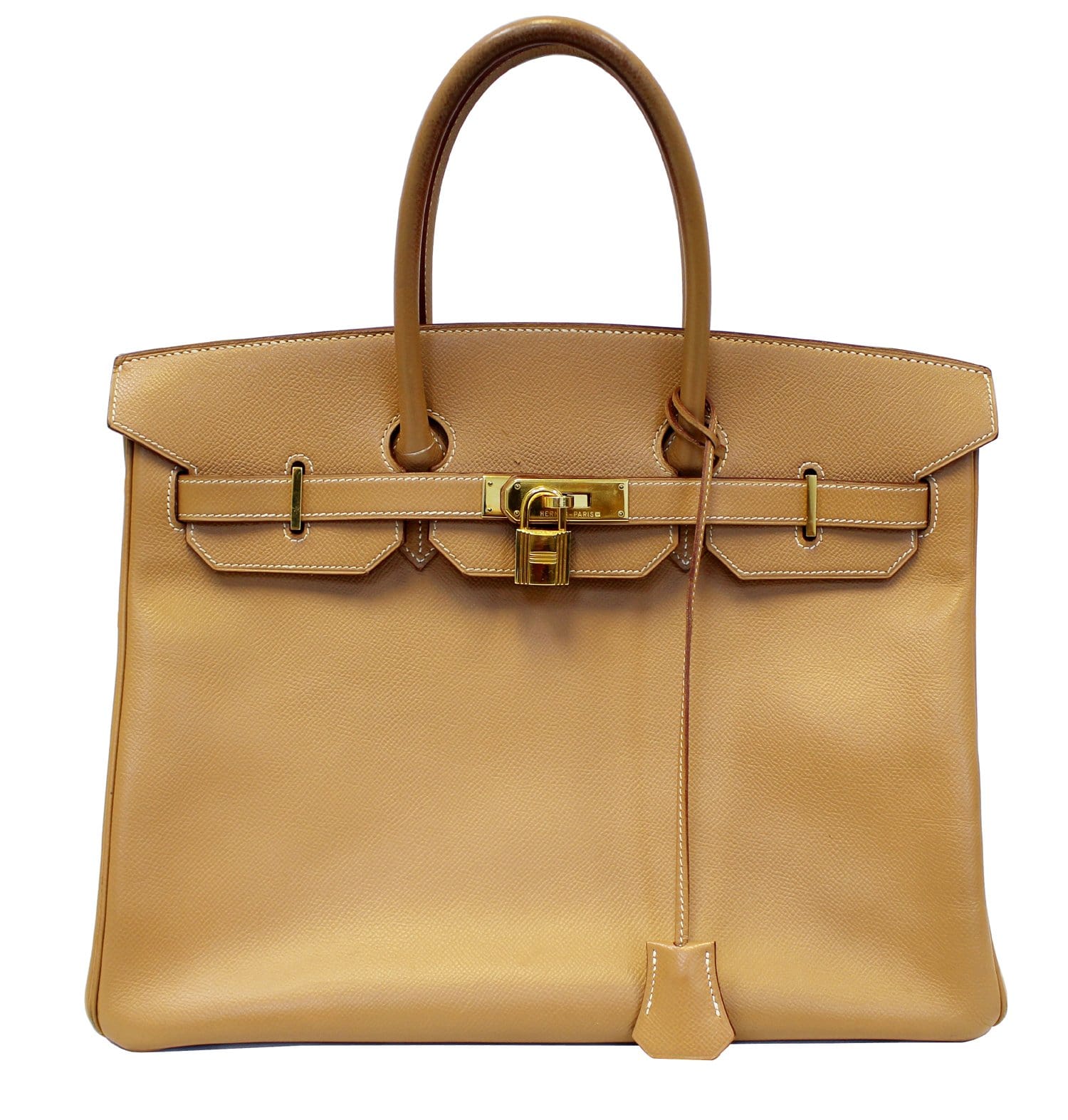 Hermes Birkin Alezan Epsom Hardware Bag Final Call Leather Gold Travel Bag