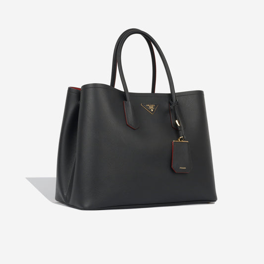 Prada Double Tote Large Tote Bag