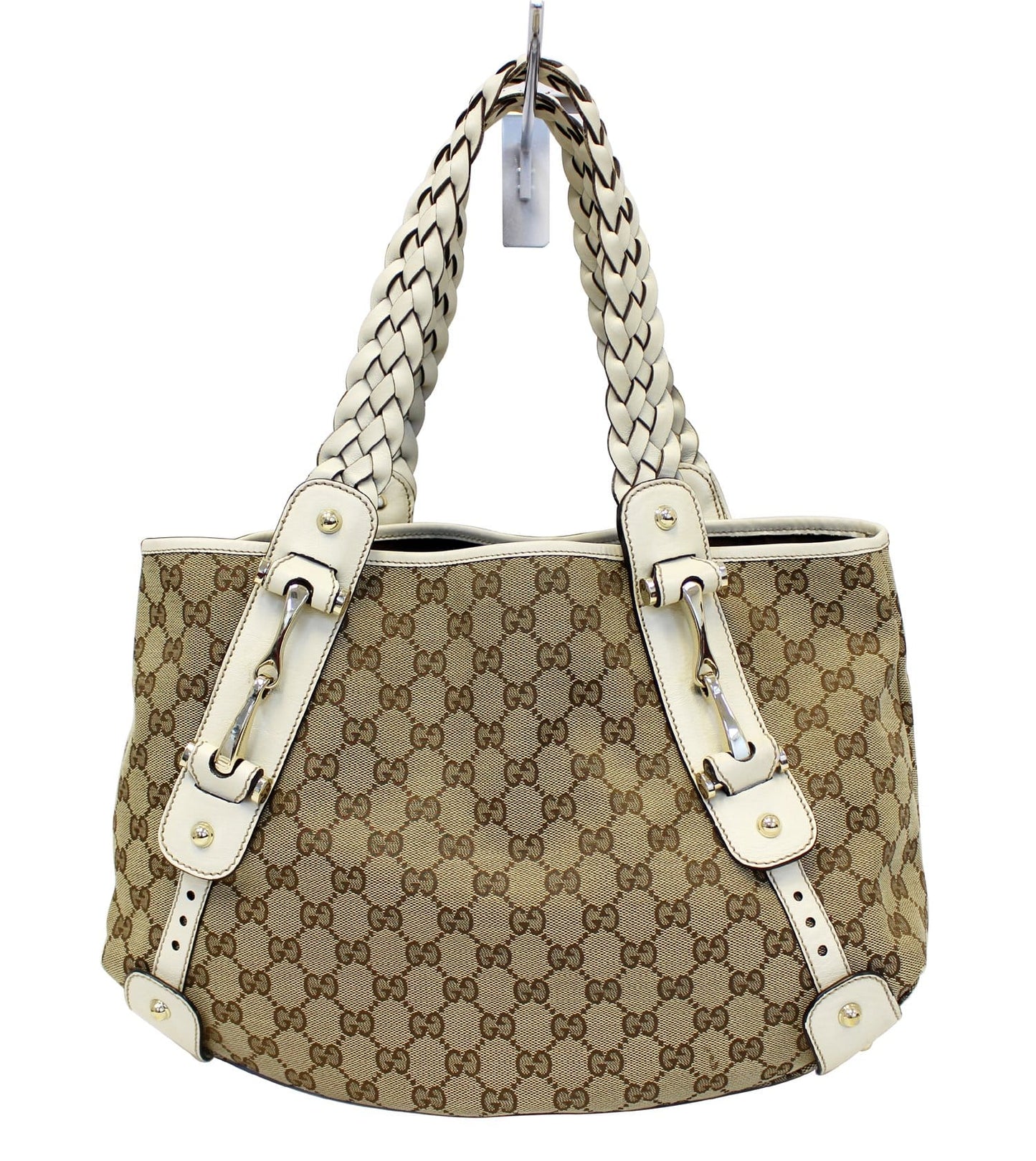 Gucci Pelham Medium Shoulder Bag Canvas White