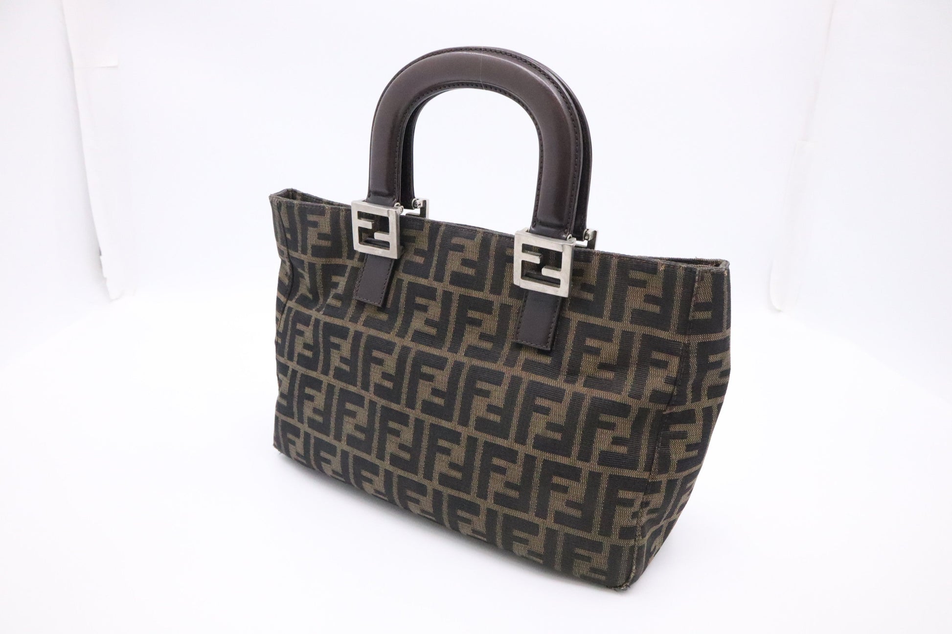 Fendi Handbag In Zucca Canvas Travel Bag Zucca Canvas 3
