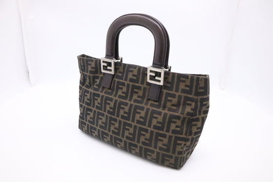 Fendi Handbag In Zucca Canvas Travel Bag Zucca Canvas 3