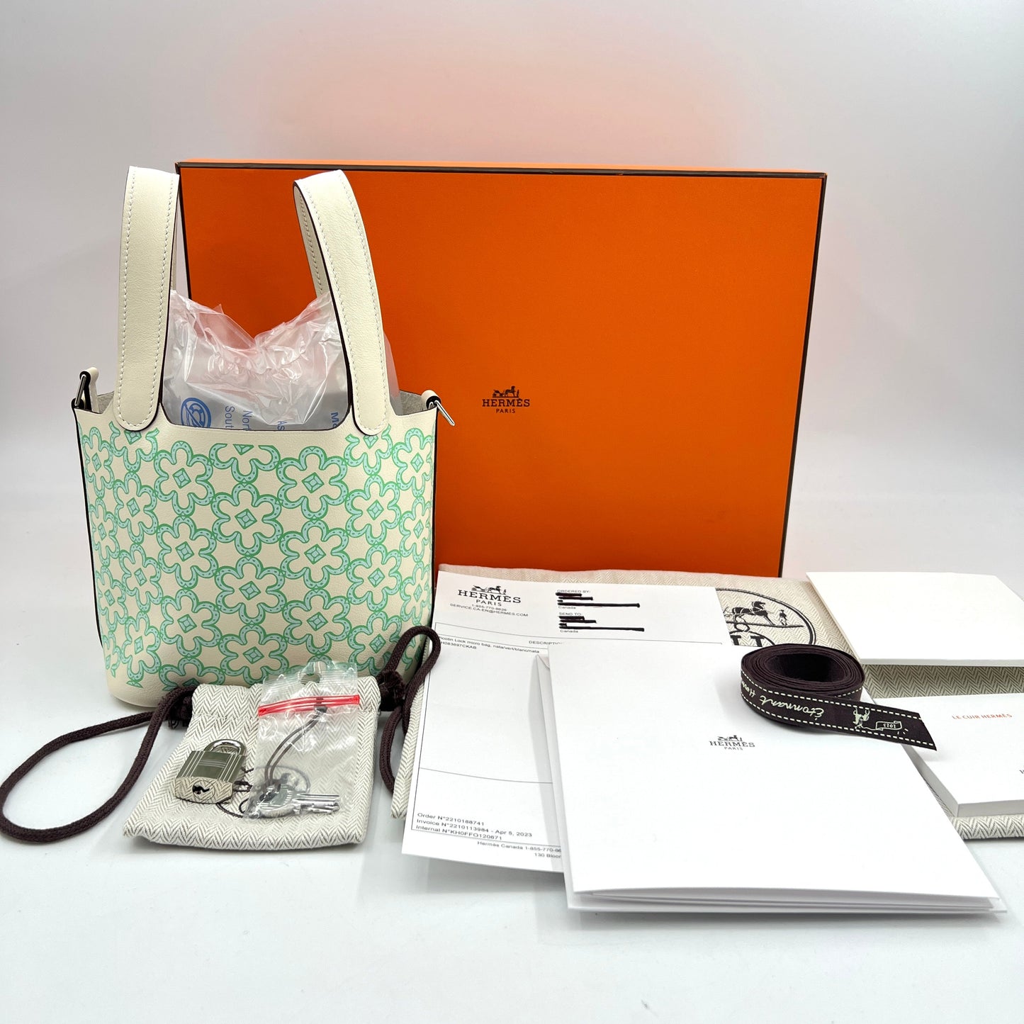 Hermes Luxury Picotin Lock Micro Bag Travel Bag