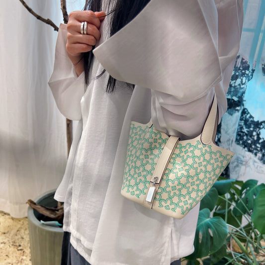 Hermes Luxury Picotin Lock Micro Bag Travel Bag