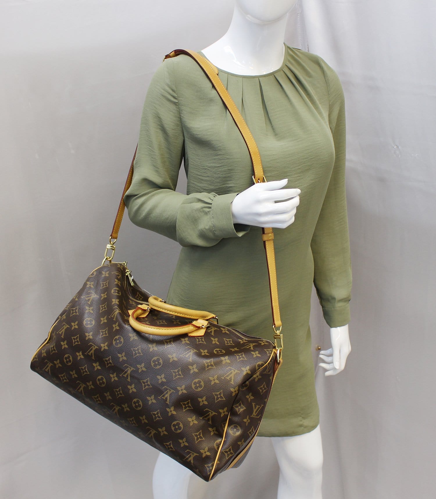 Louis Boston Bag Speedy Bandouliere Monogram Travel Bag