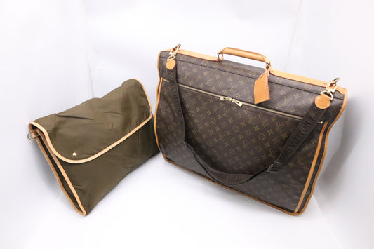 Louis Vuitton Portable Bandouliere Monogram Canvas Handbag