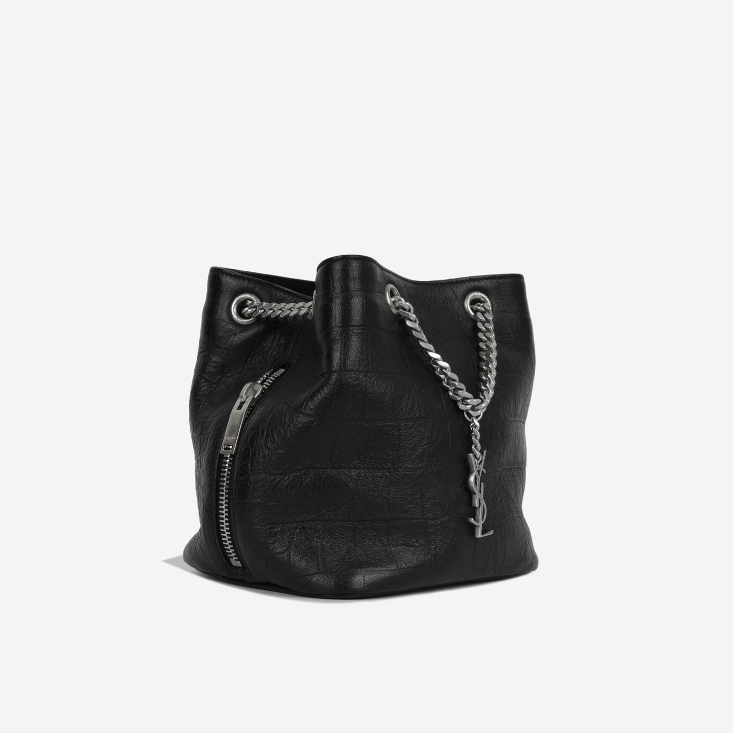 YSL Saint Laurent Emmanuelle Baby Bucket Crossbody Bag Hardware Bucketbag Crossbody